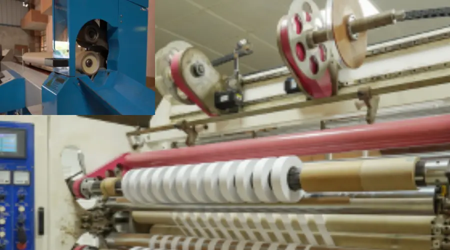 BandX stretch banding film roll wrapped around pallets for packaging and logistics